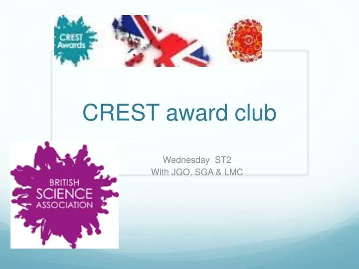crest award club