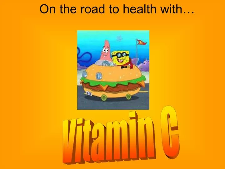 on the road to health with