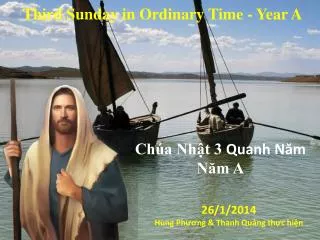 Third Sunday in Ordinary Time - Year A