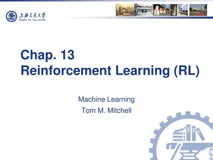 chap 13 reinforcement learning rl