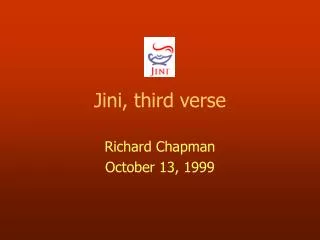 Jini, third verse