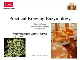 Practical Brewing Enzymology