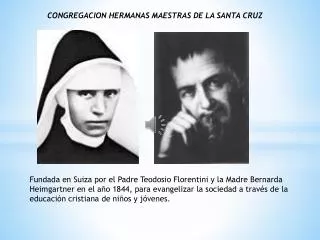 CONGREGACION HERMANAS MAESTRAS DE LA SANTA CRUZ