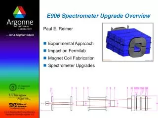 E906 Spectrometer Upgrade Overview