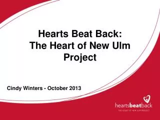 Hearts Beat Back: The Heart of New Ulm Project