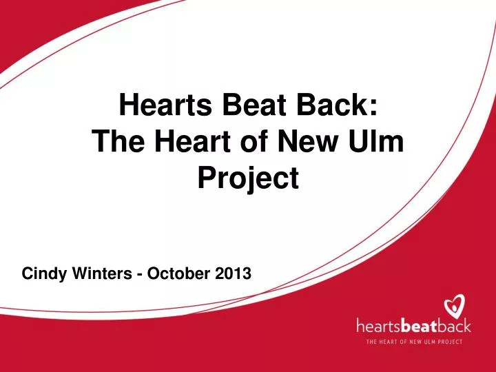 hearts beat back the heart of new ulm project