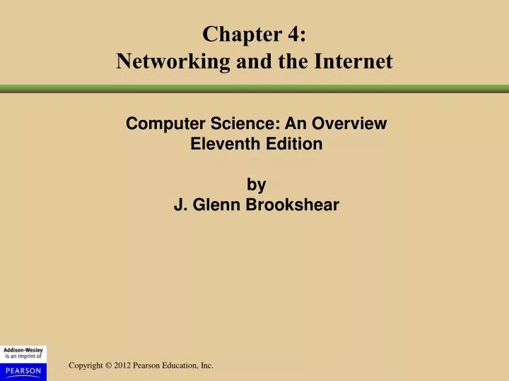 PPT - Chapter 4: Networking And The Internet PowerPoint Presentation ...