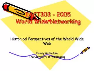IACT303 - 2005 World Wide Networking