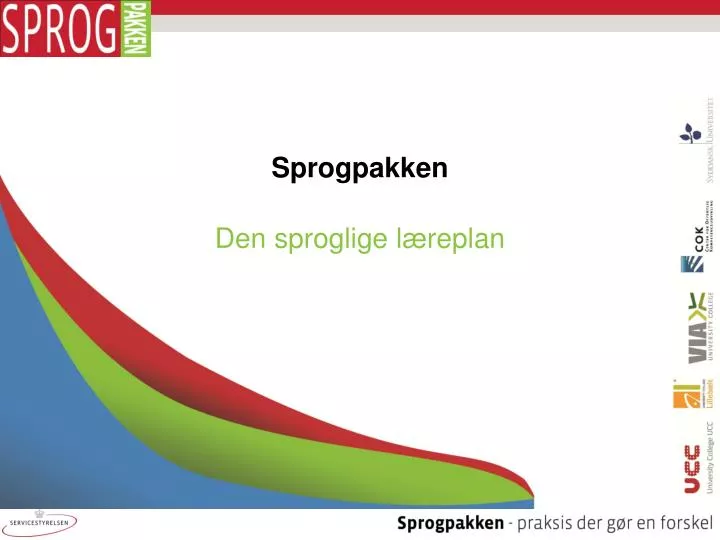 sprogpakken