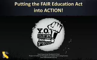 Putting the FAIR Education Act into ACTION!