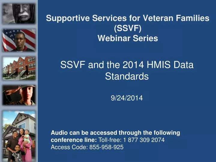 supportive services for veteran families ssvf webinar series