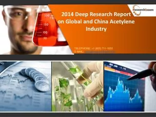Global and China Acetylene Industry Market Size 2014