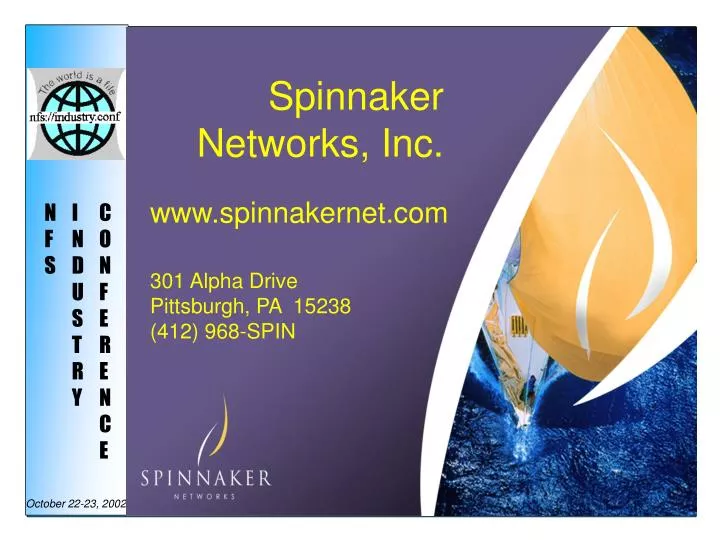 spinnaker networks inc