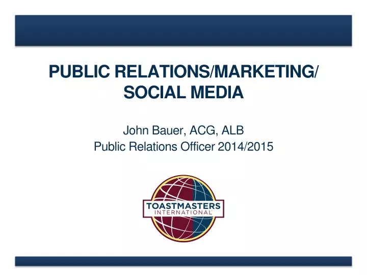 public relations marketing social media