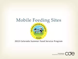 Mobile Feeding Sites