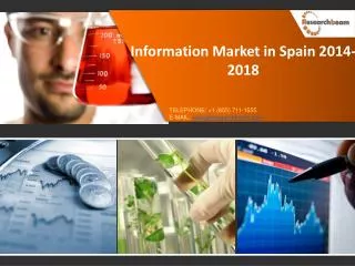 Information Market in Spain 2014-2018