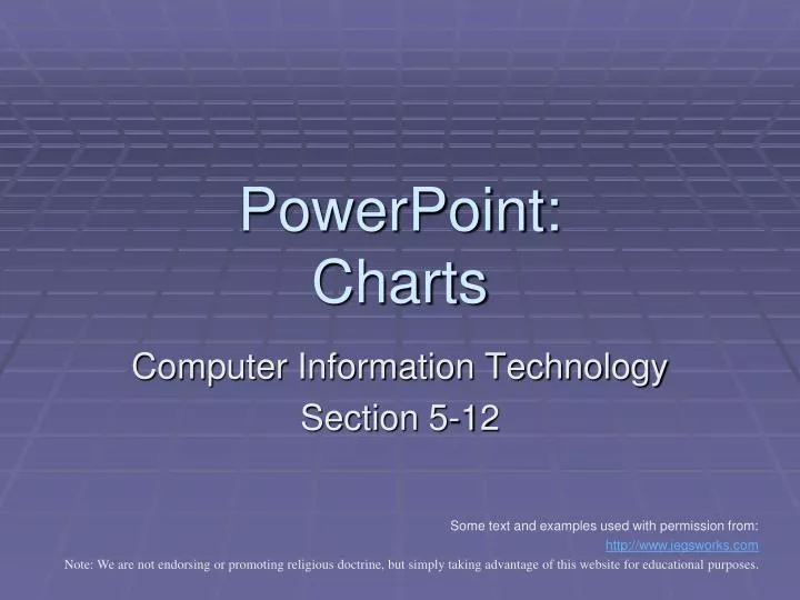 powerpoint charts