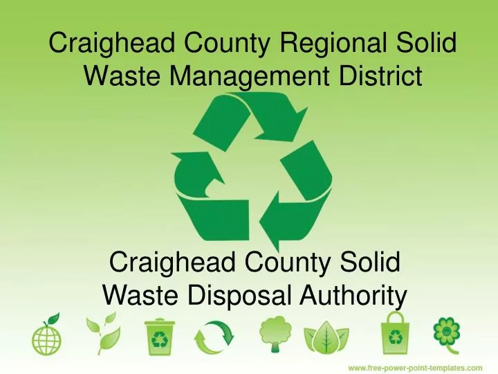 craighead county regional solid waste management district