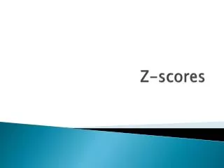 Z-scores