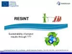 RESINT - slide 1