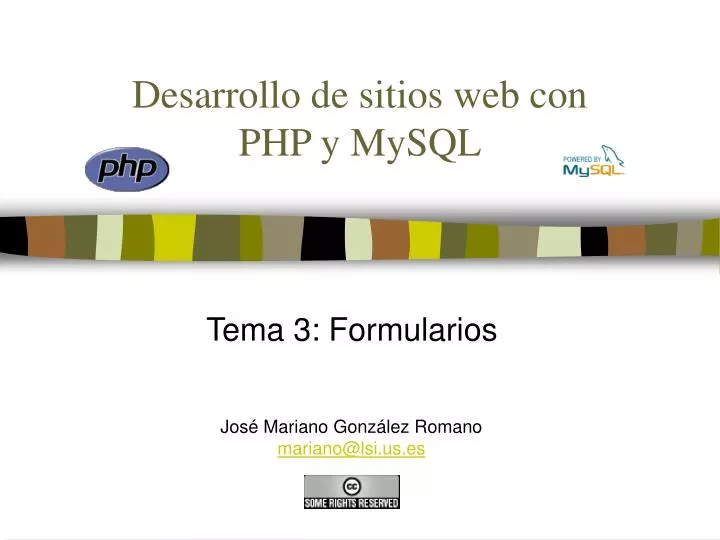 desarrollo de sitios web con php y mysql