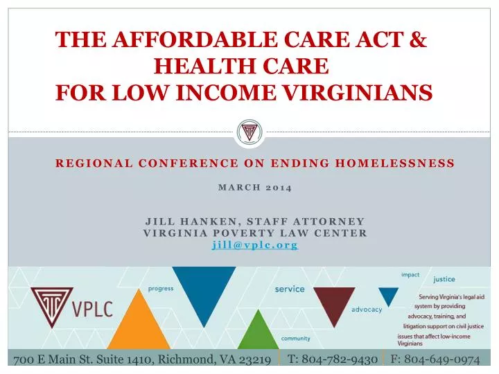 the affordable care act health care for low income virginians