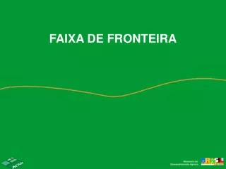 FAIXA DE FRONTEIRA