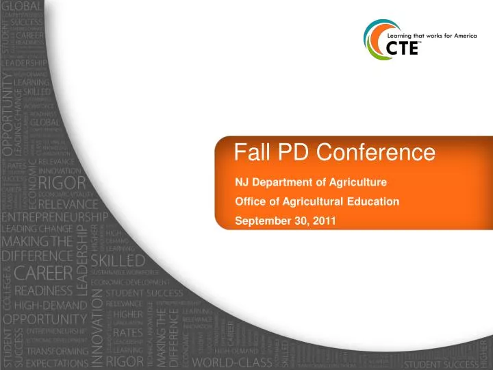 fall pd conference