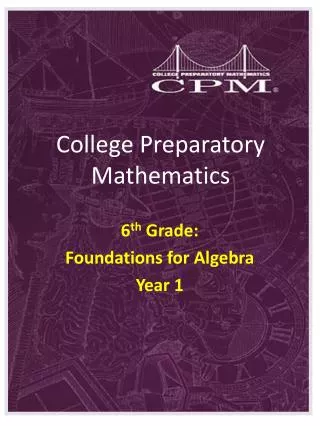 College Preparatory Mathematics