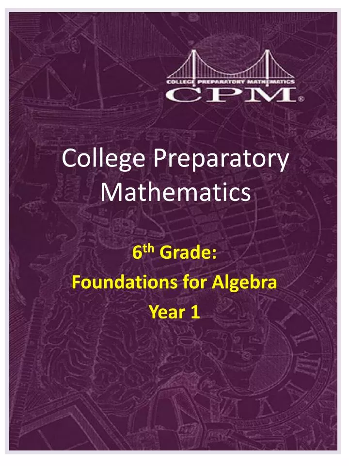 college preparatory mathematics