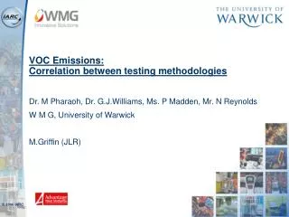 VOC Emissions: Correlation between testing methodologies