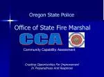 Office of State Fire Marshal - slide 1