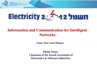 Information and Communication for Intelligent Networks