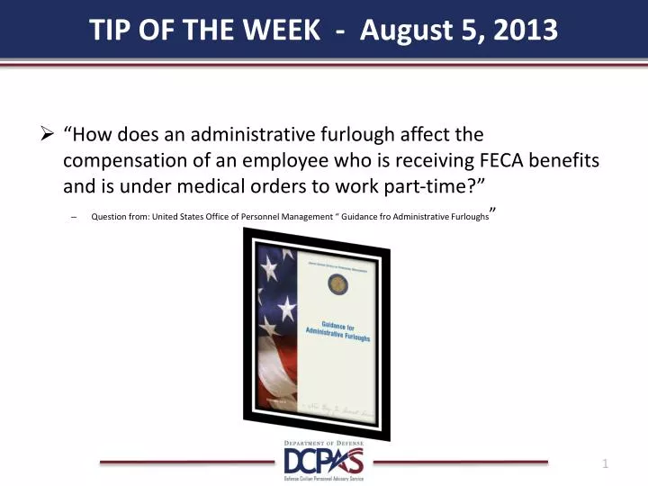 tip of the week august 5 2013