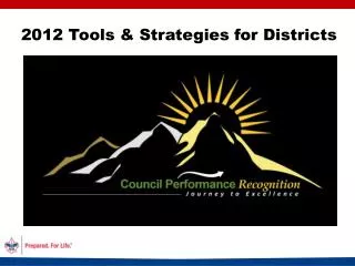 2012 Tools &amp; Strategies for Districts