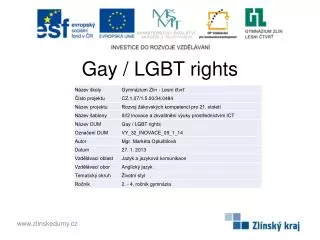 Gay / LGBT rights
