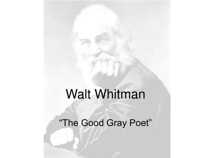 walt whitman