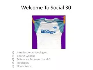 Welcome To Social 30