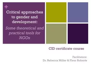 CID certificate course