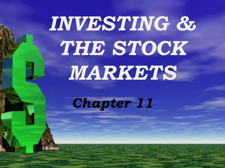 investing the stock markets