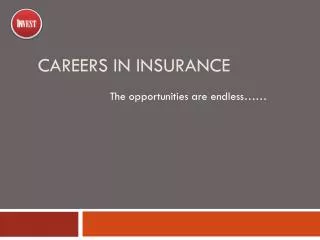 Careers In Insurance