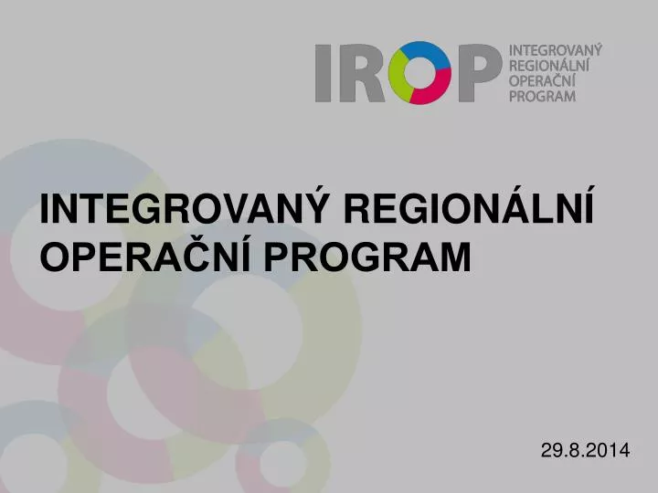 integrovan region ln opera n program