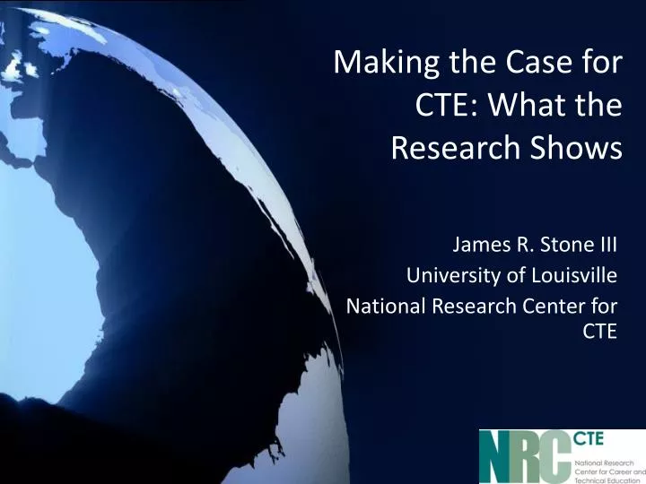 making the case for cte what the research shows