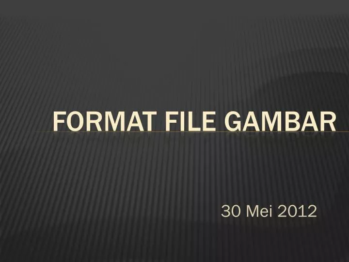 format file gambar