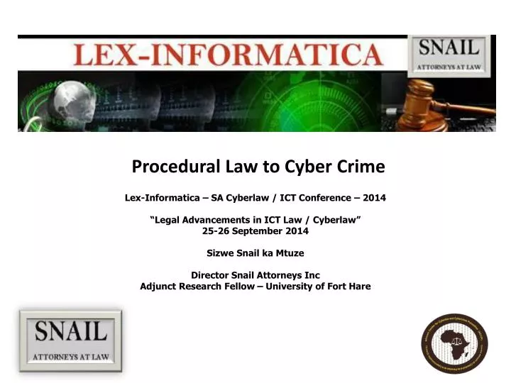 procedural law to cyber crime