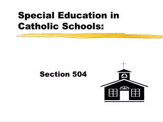 Special Education in Catholic Schools: