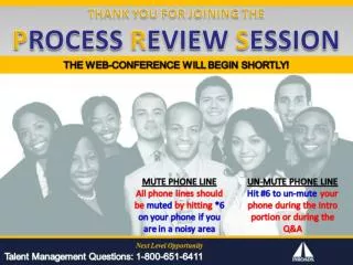INROADS Process Review Session 2011 12 Presentation PNW &amp; PSW