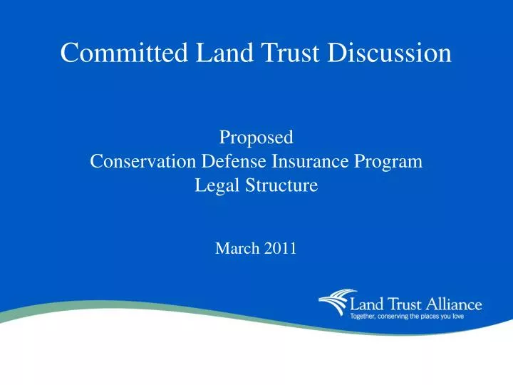 committed land trust discussion