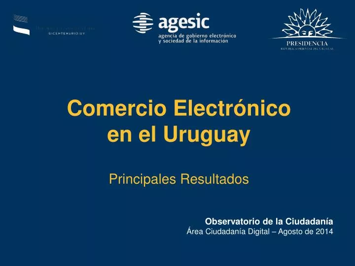 comercio electr nico en el uruguay principales resultados