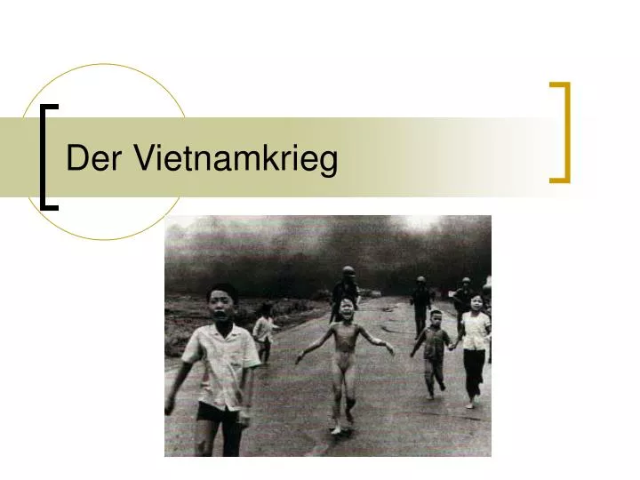 der vietnamkrieg